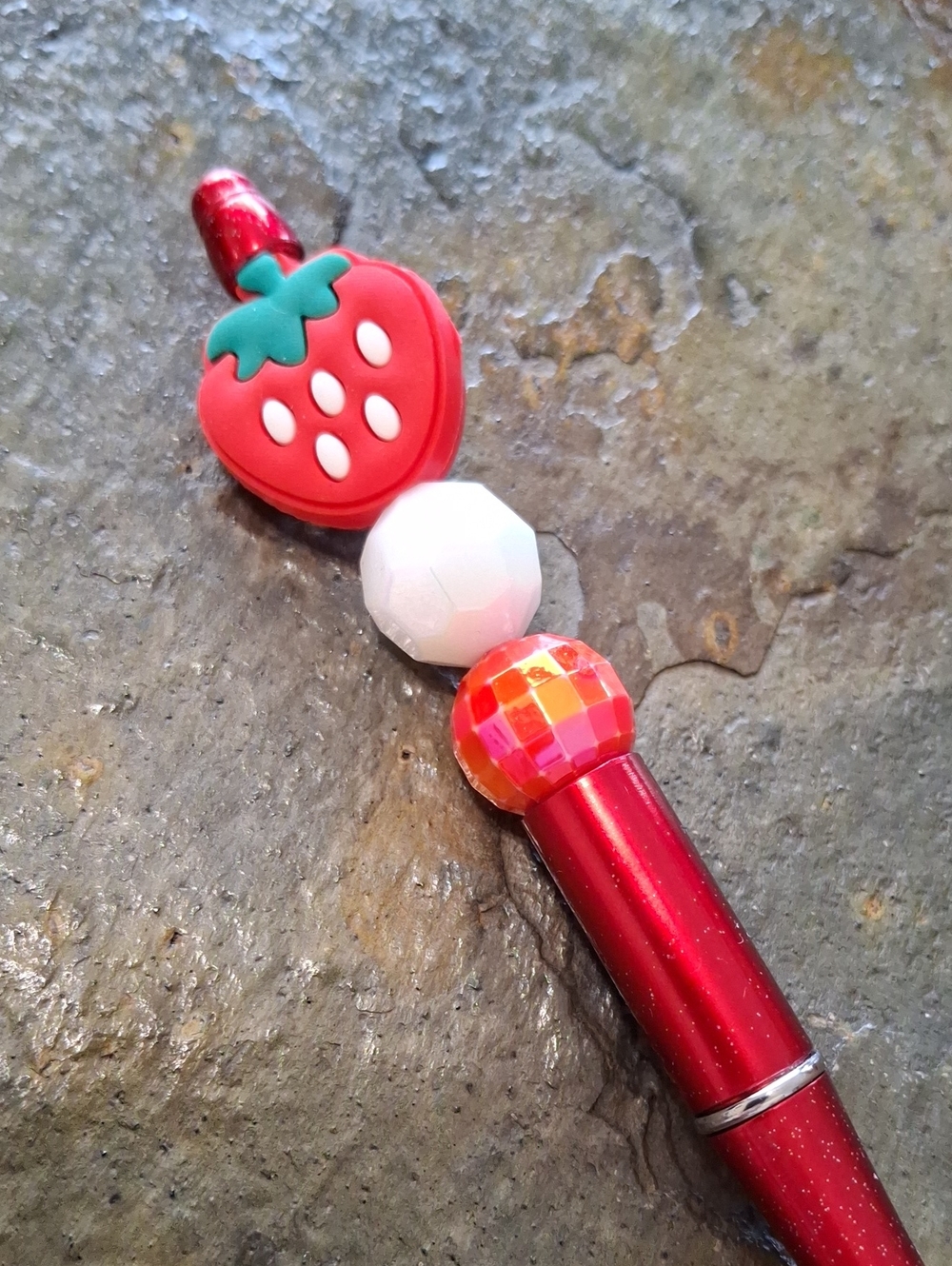 Red Strawberry Pen